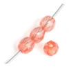 Fire Polished 4mm Padparadscha